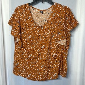 SHEIN Large blouse floral, new without tags